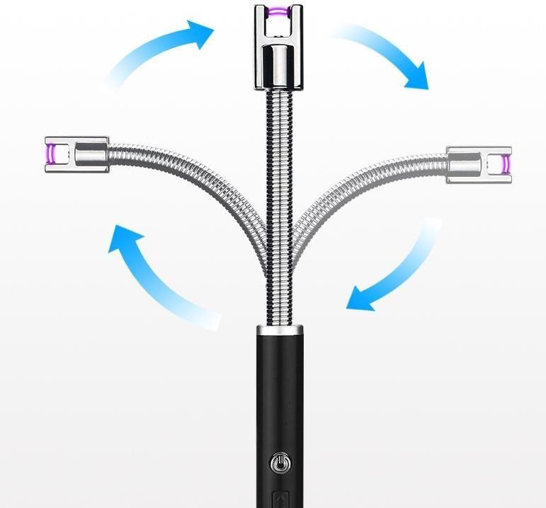 RENTEX Plazma Öngyújtó Flexi 25,5 cm Ezüst