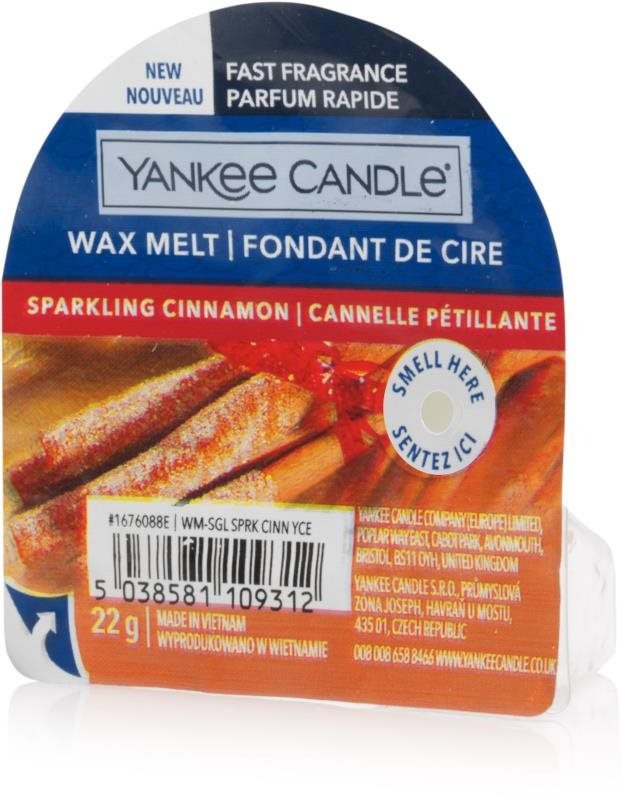 Yankee Candle Sparkling Cinnamon illatviasz 22 g
