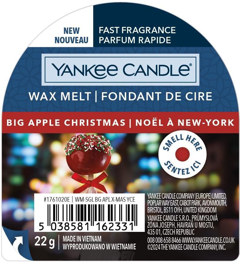 YANKEE CANDLE Big Apple Christmas 22 g