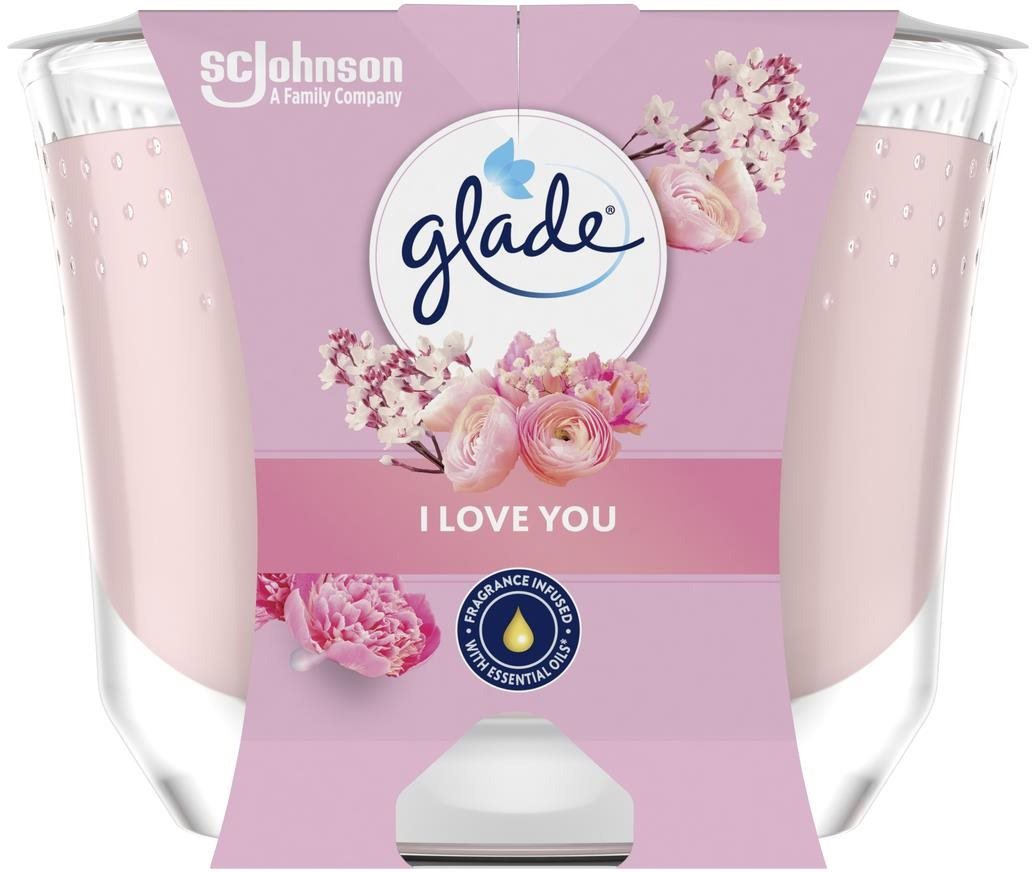 GLADE Maxi I Love You gyertya 204 g