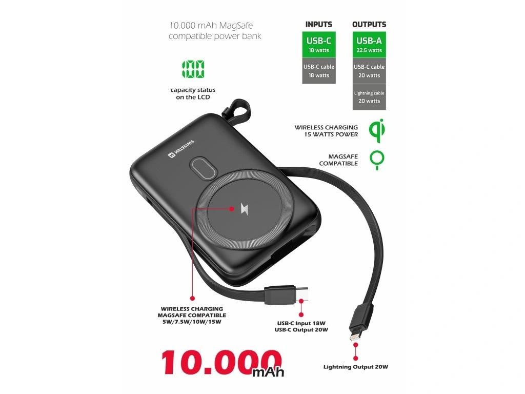 Swissten powerbank