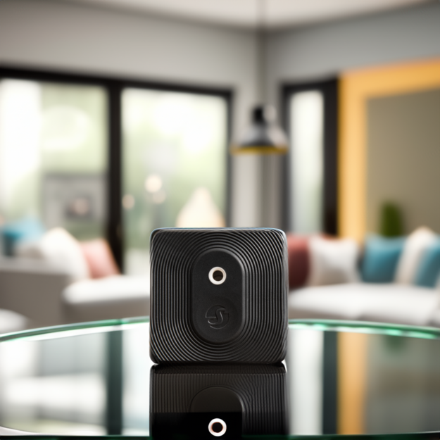 Shelly Blue H&T Bluetooth elemes hőmérséklet és páratartalom érzékelő, fekete