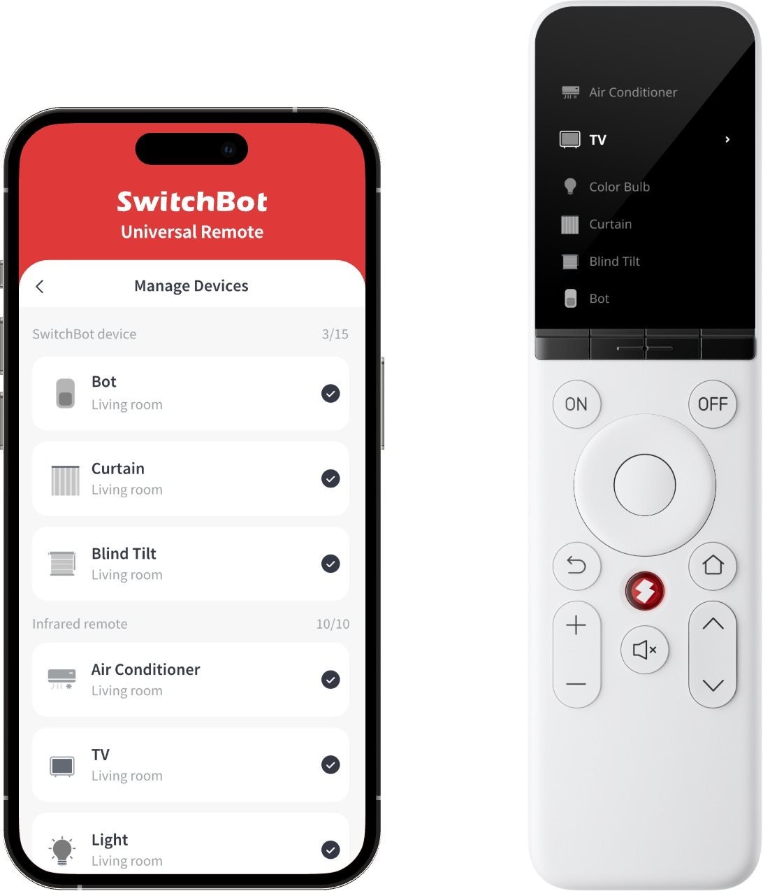 SwitchBot IR vezérlő
