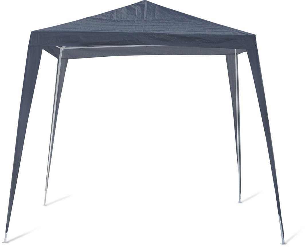Kerti pavilon, 2,4 x 2,4 m, szürke