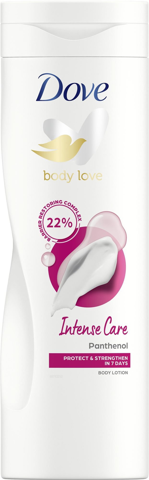 DOVE Body Love Intense Care testápoló tej 400 ml