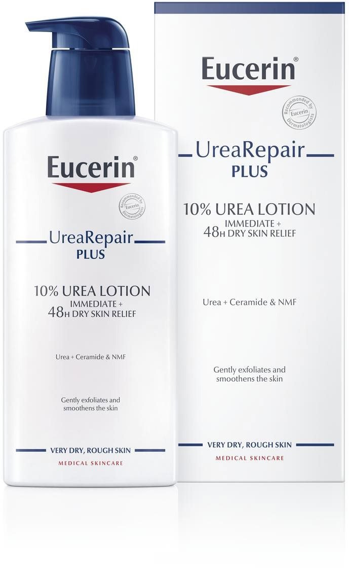 EUCERIN UreaRepair testápoló tej 10% urea 400 ml
