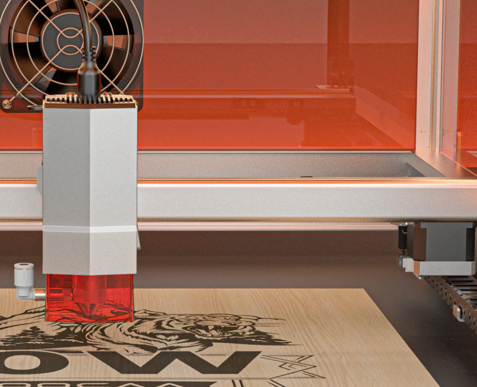 TOOCAA L2 laser engraver and Cutter 40W gravírozó