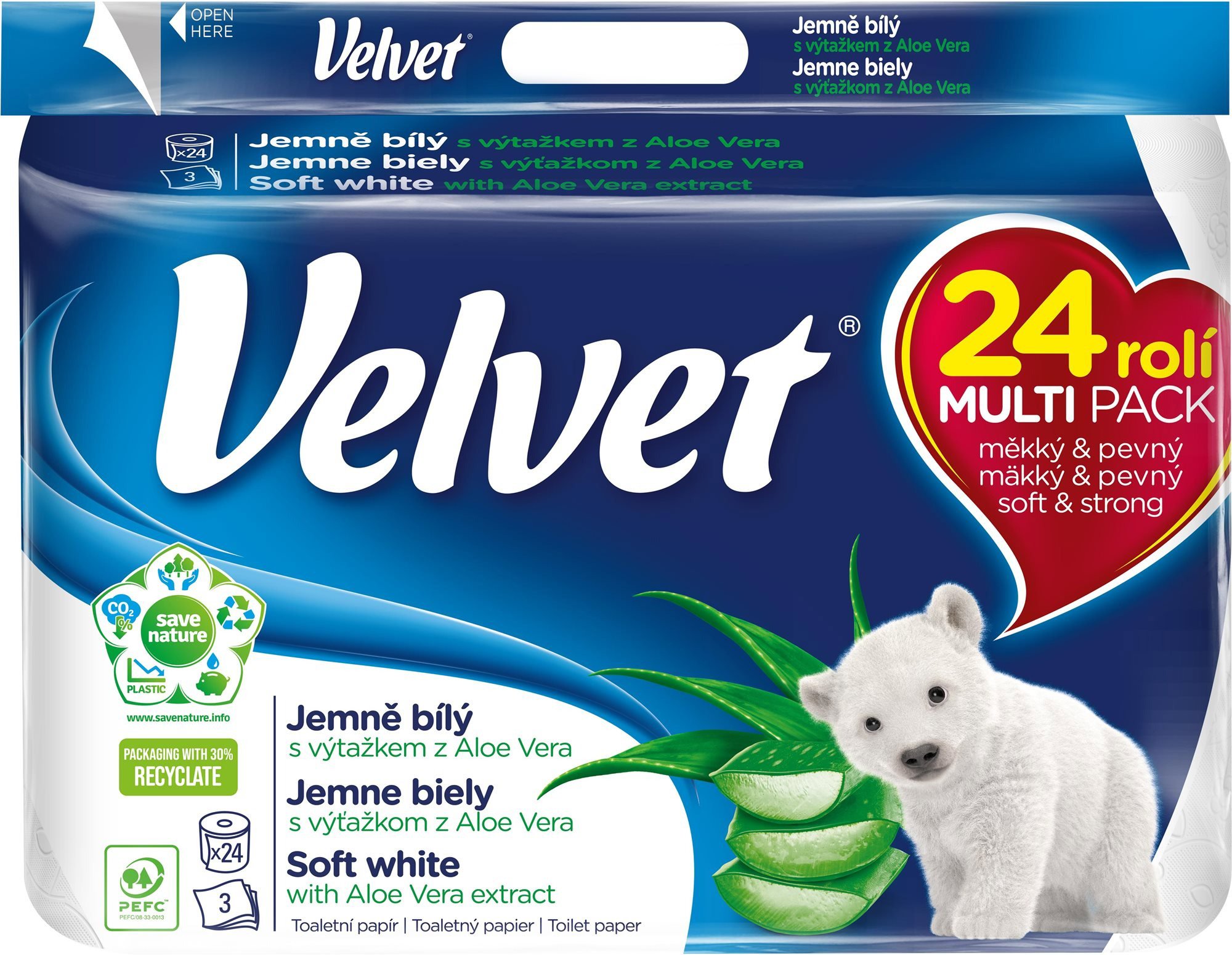 VELVET Soft White (24 db)