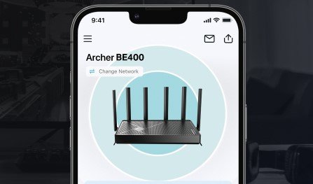 TP-Link Archer BE400 Wi-Fi router