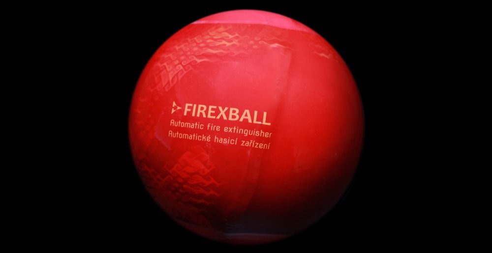 Innovatív TRAIVA Firexball tűzoltó készülék