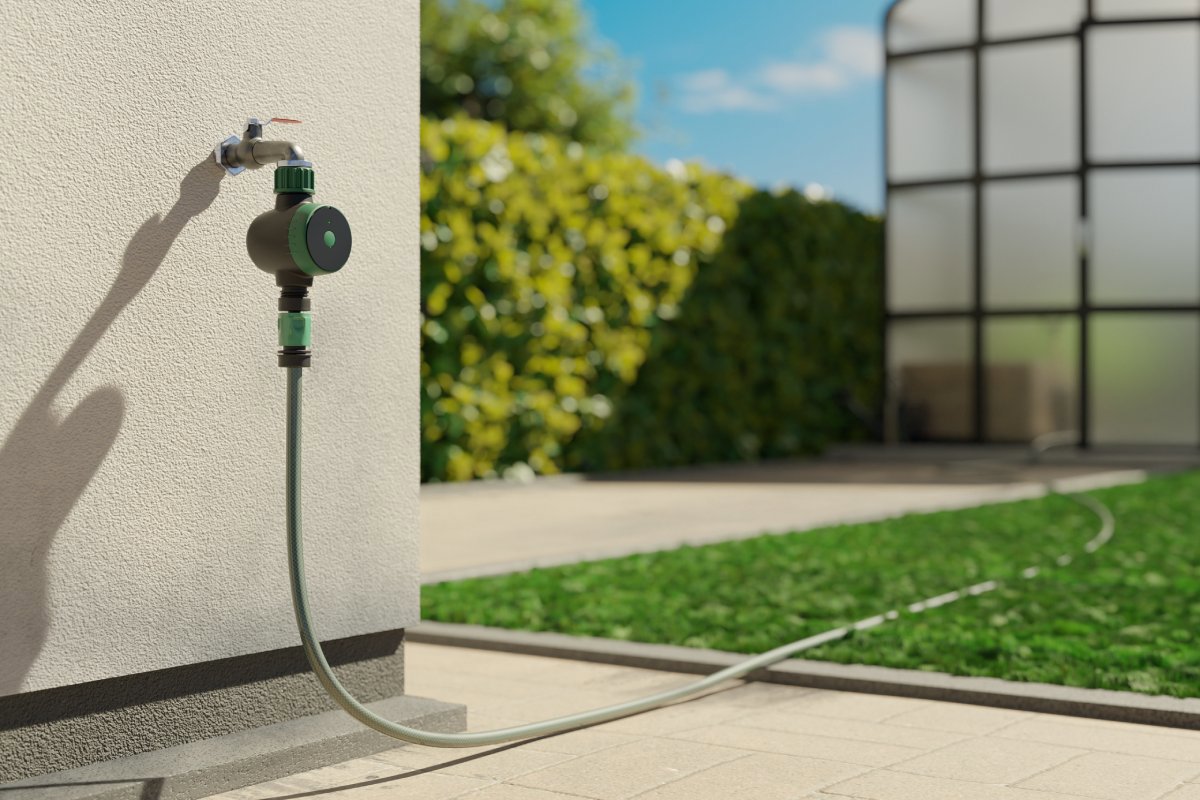 TESLA Smart Outdoor Water Timer okos öntözőszelep
