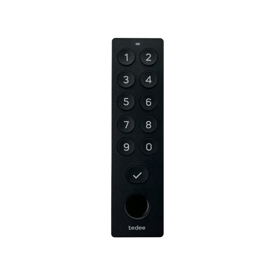 Tedee Keypad PRO okos zár, fekete