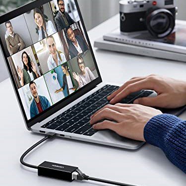 UGREEN USB 2.0 10/100Mbps Ethernet Adapter (Black) hálózati kártya