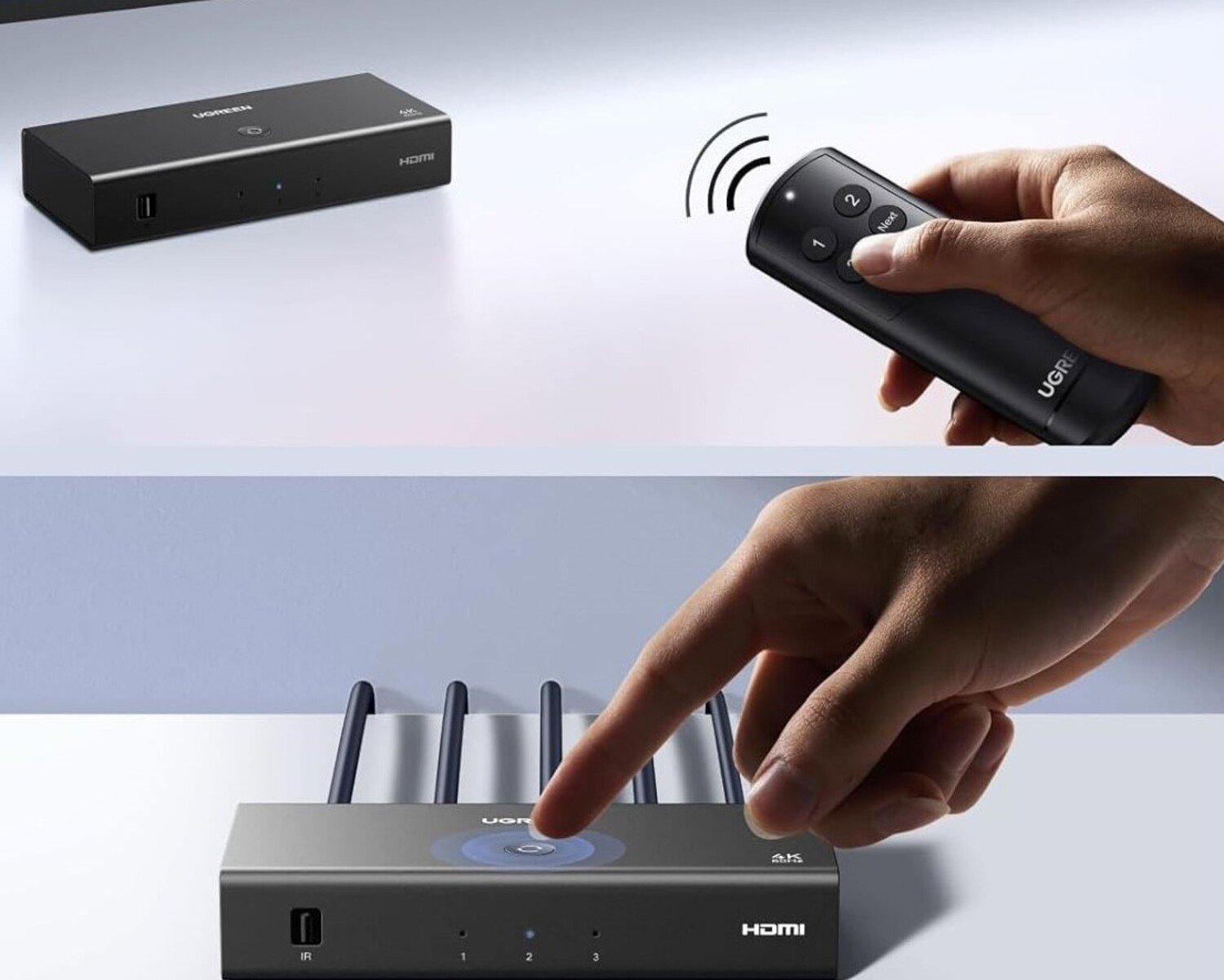 UGREEN HDMI 2.0 3*1 Switch kapcsoló