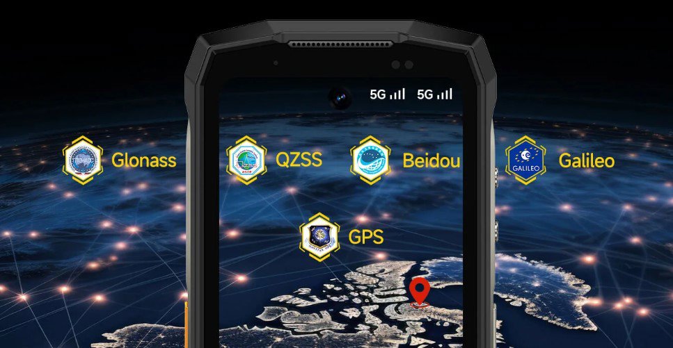 Ulefone Armor Mini 20 Pro mobiltelefon, fekete