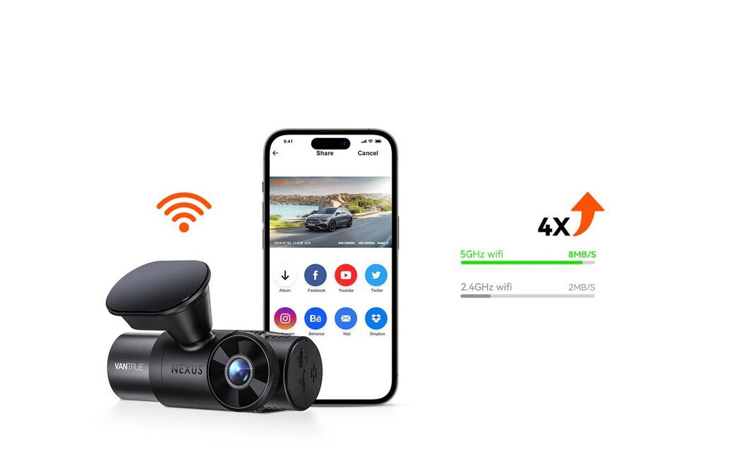 Vantrue N2X autós kamera