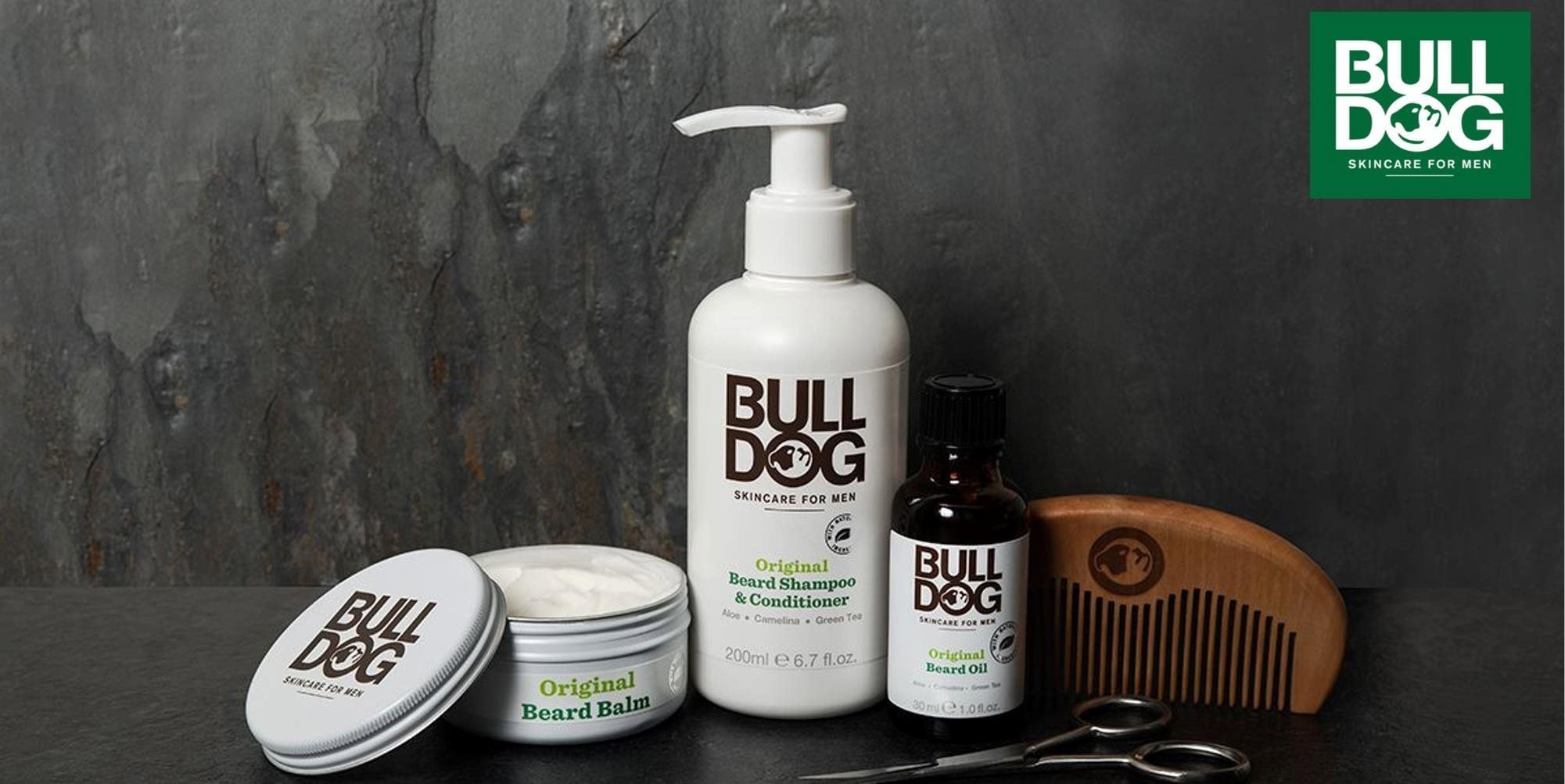 Férfi kozmetikai szett - BULLDOG Original Ultimate Beard Care Kit 305 ml férfi kozmetikai szett