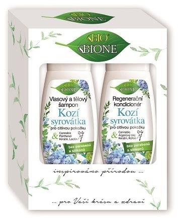 BIONE COSMETICS ajándékcsomag Kecsketejsavó 520 ml
