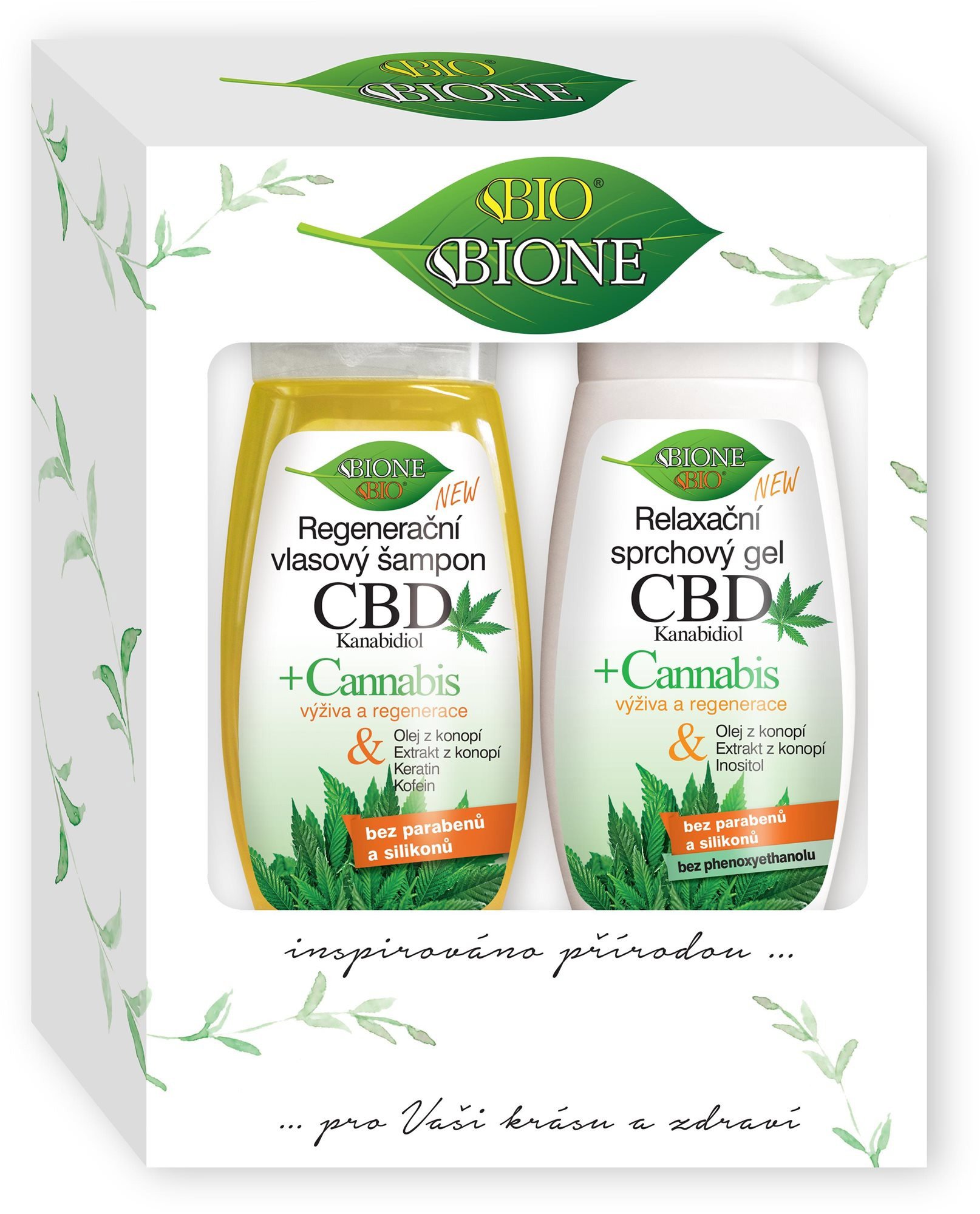 BIONE COSMETICS CBD ajándékcsomag 520 ml