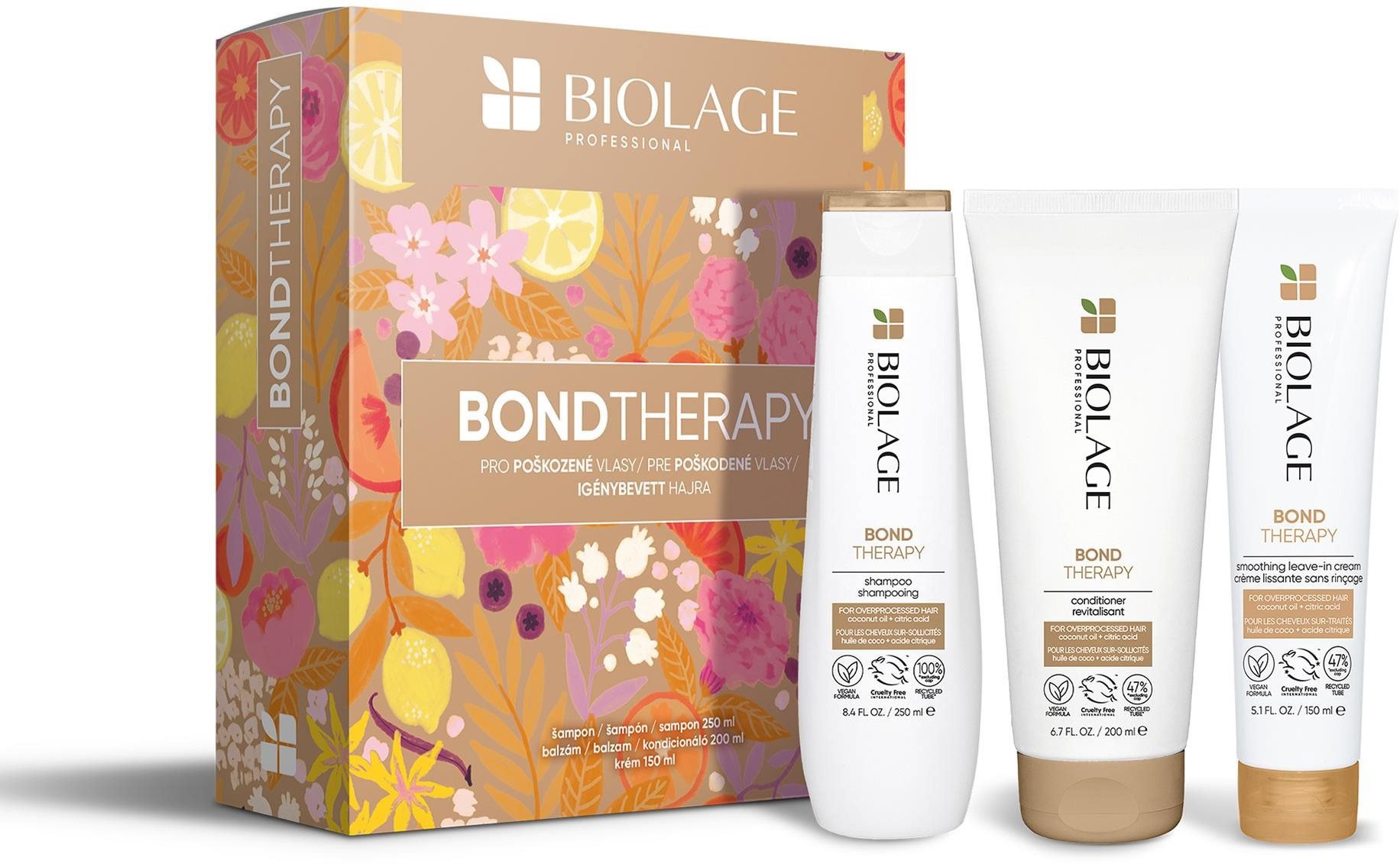 BIOLAGE Bond Therapy ajándékcsomag, 600 ml