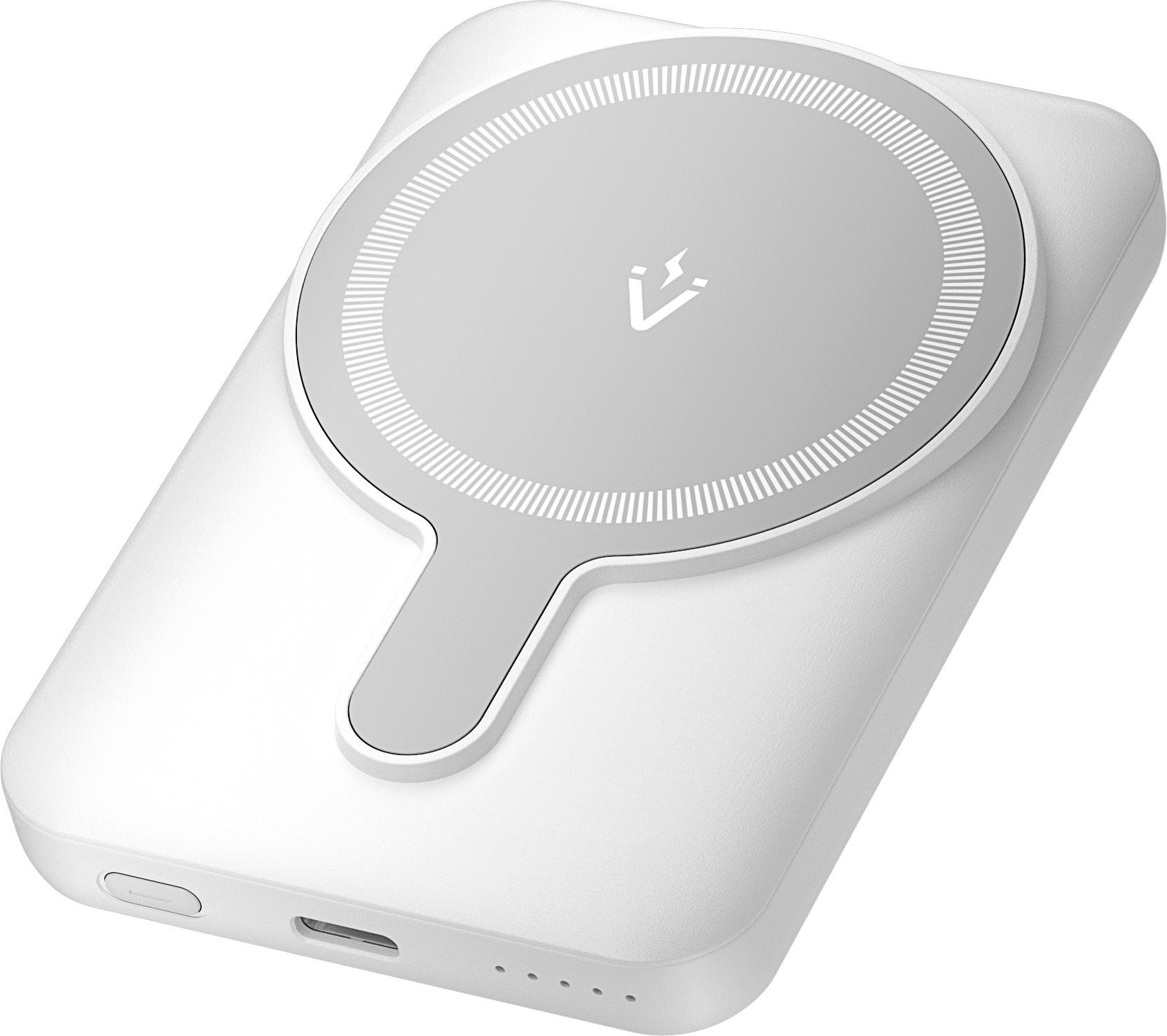 Vention 5000mAh Magnetic Wireless Power Bank 20W White Light Indicator Display Type powerbank