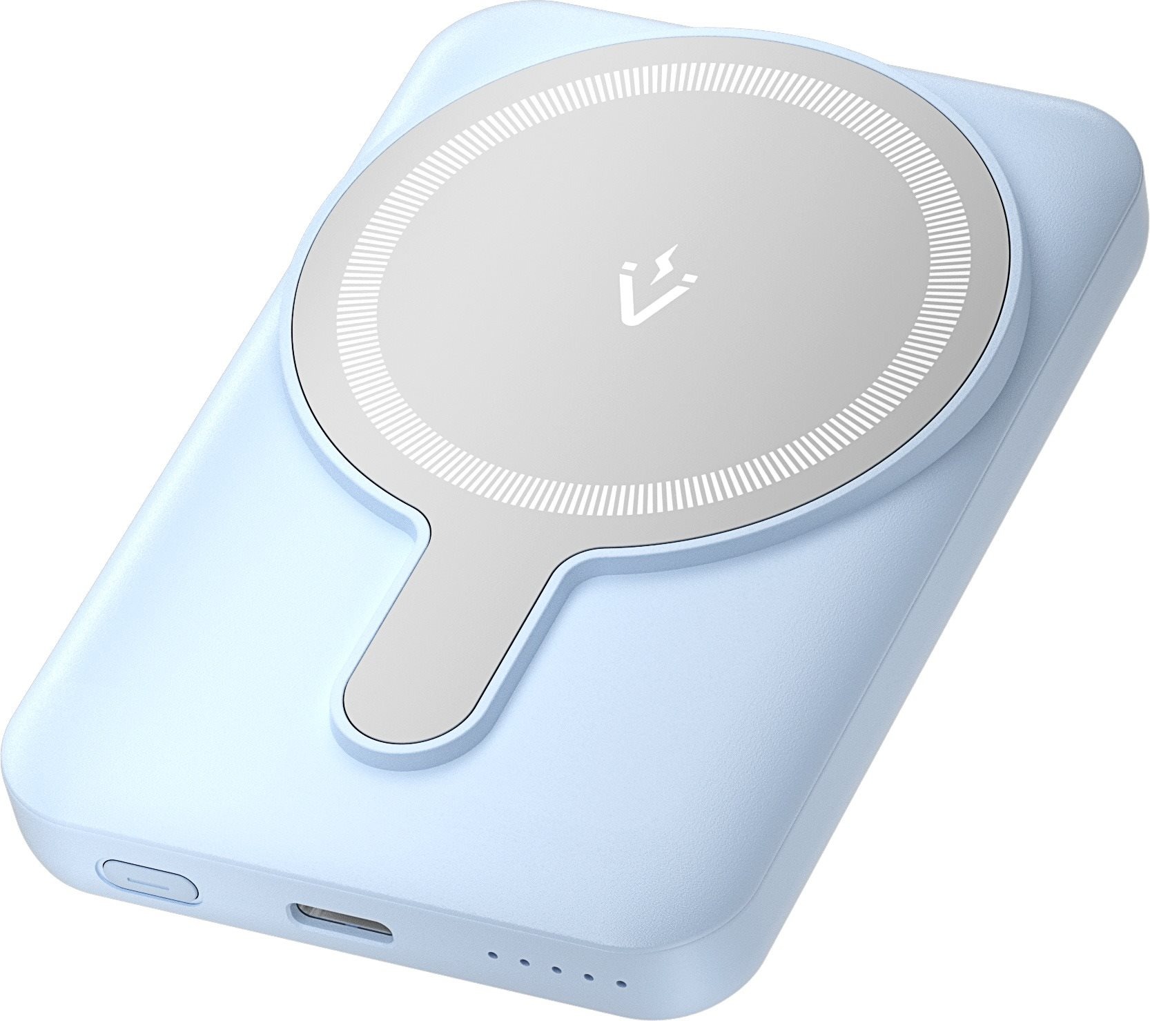 Vention 5000mAh Magnetic Wireless Power Bank 20W Blue Light Indicator Display Type powerbank