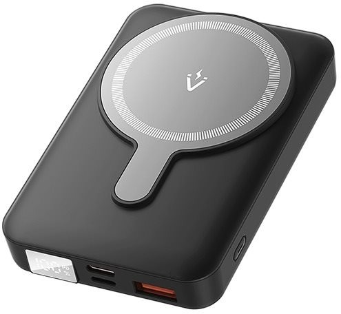 Vention 10000mAh Magnetic Wireless Power Bank 22.5W Black LED Display Type powerbank