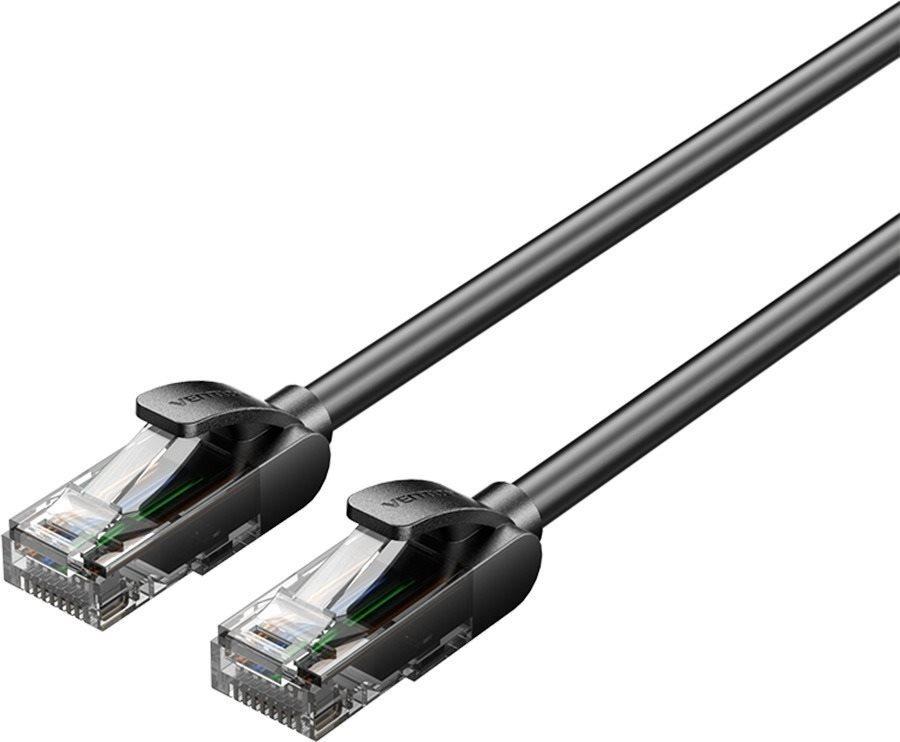 Vention Cat5e UTP Ethernet Patch Cable 0,5M Black hálózati kábel