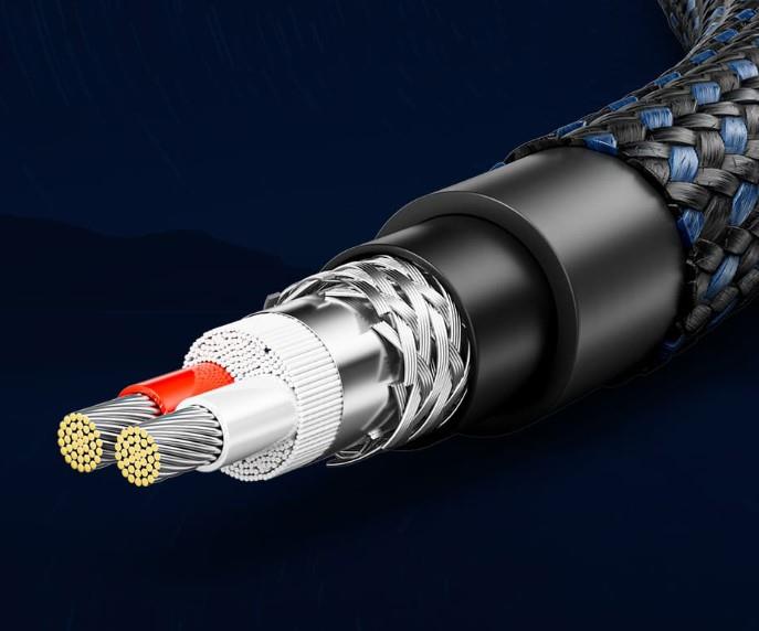 Vention XLR Male to XLR Female Microphone Cable (Hi-Fi) 1M Blue audiokábel
