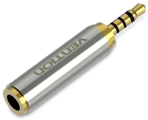 Vention 3.5mm Jack Female to 2.5mm Jack Male Adapter Gold átalakító