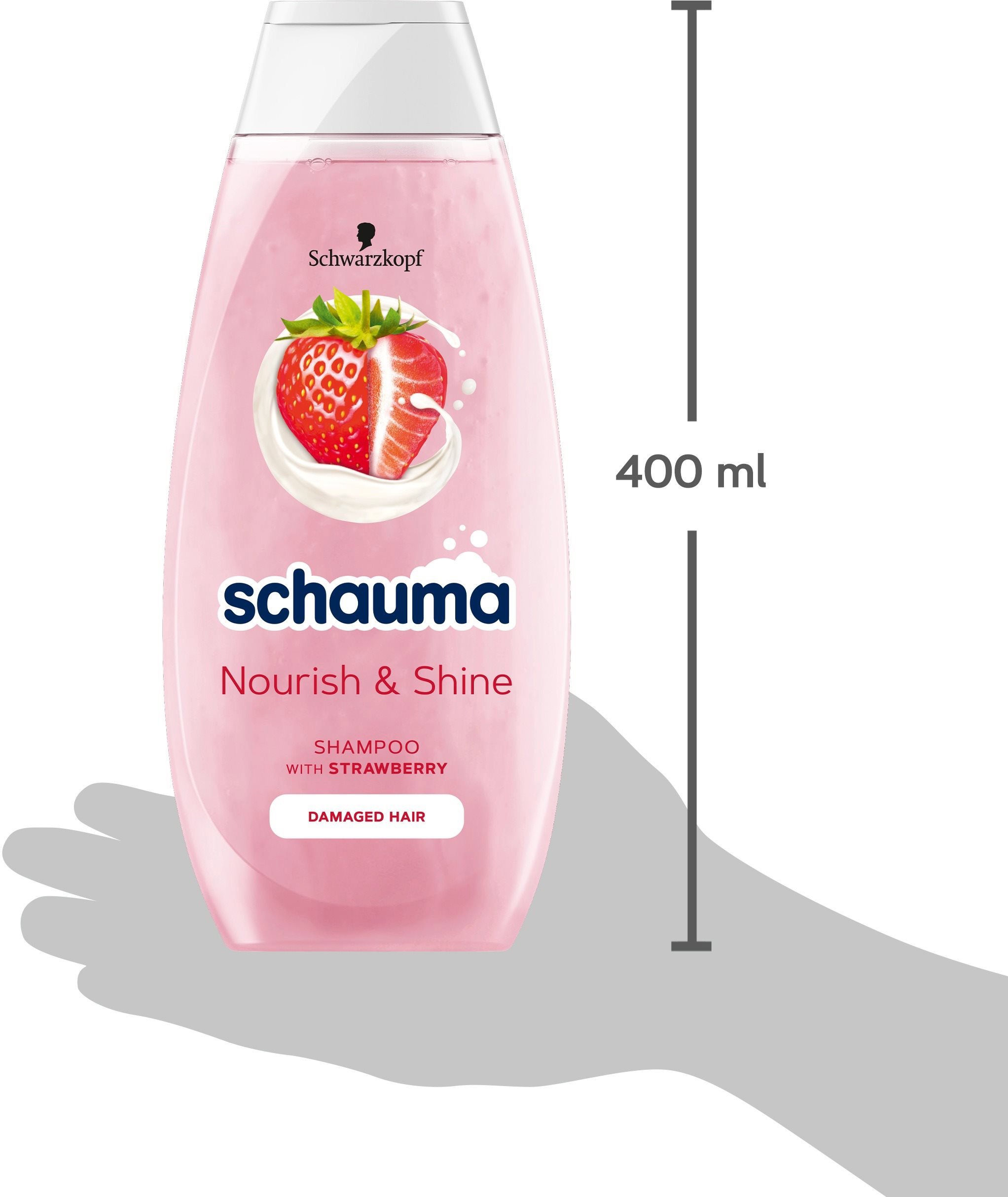 Schauma Nourish & Shine sampon 400 ml
