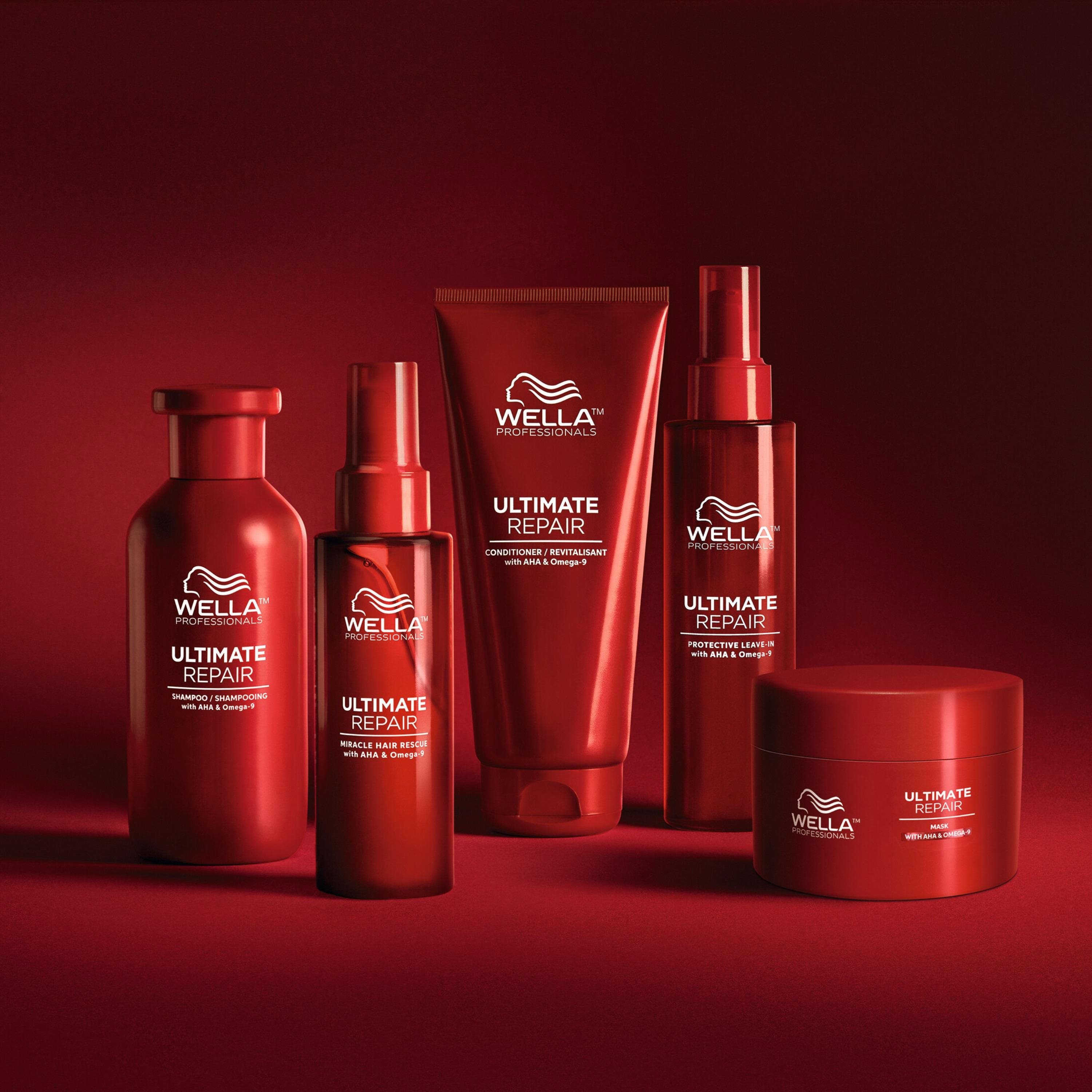 A WELLA PROFESSIONALS Ultimate Repair hajmaszk mélyen táplálja a hajat