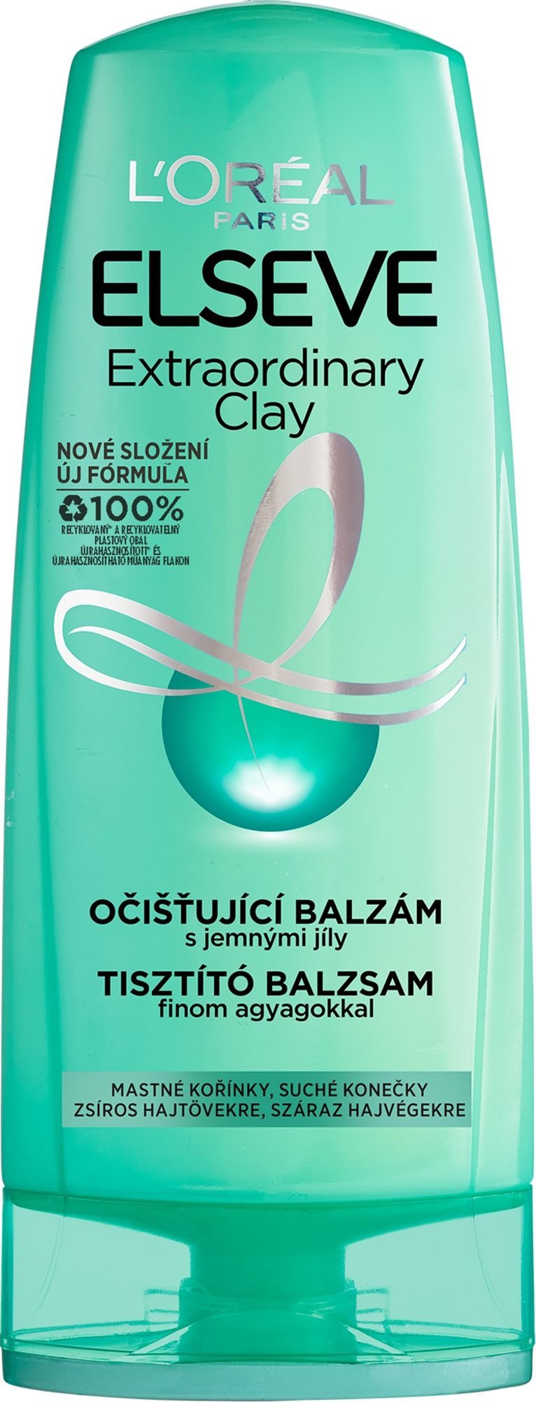 Hajbalzsam L'ORÉAL PARIS Elseve Extraordinary Clay Conditioner 400 ml