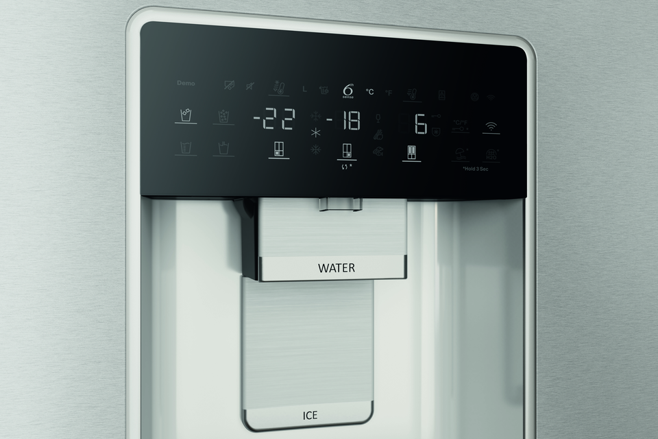 WHIRLPOOL WQ9I MO2L EF side by side hűtő