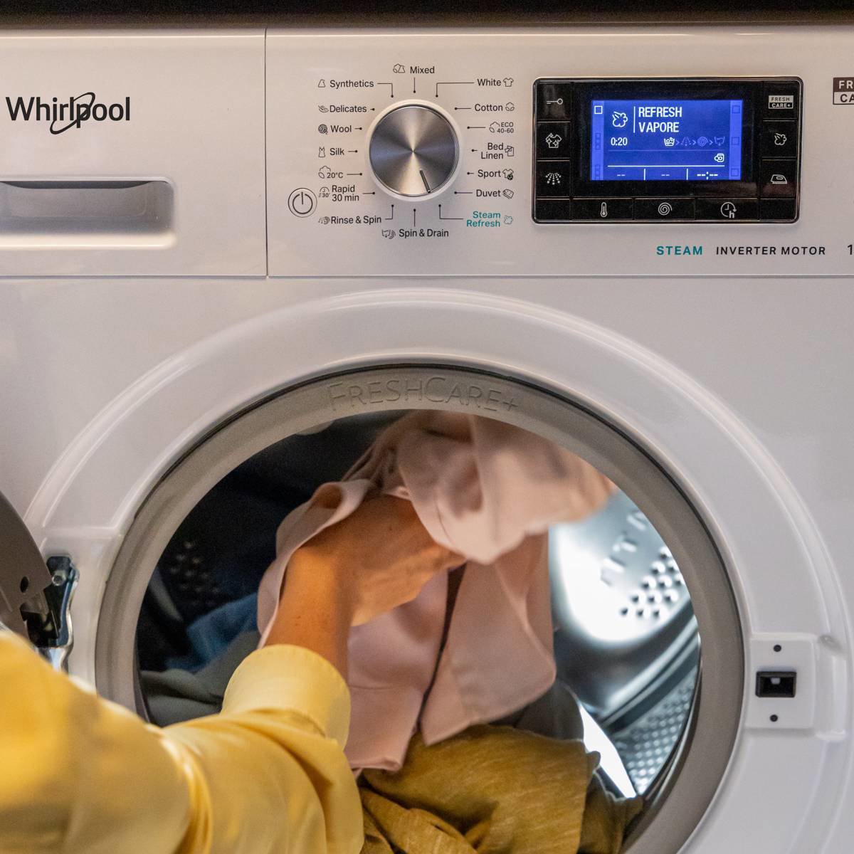 WHIRLPOOL W6 W945SB EE Supreme Silence mosógép