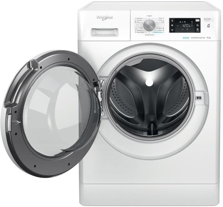 Gőzölős mosógép WHIRLPOOL FFB 8489 WV EE