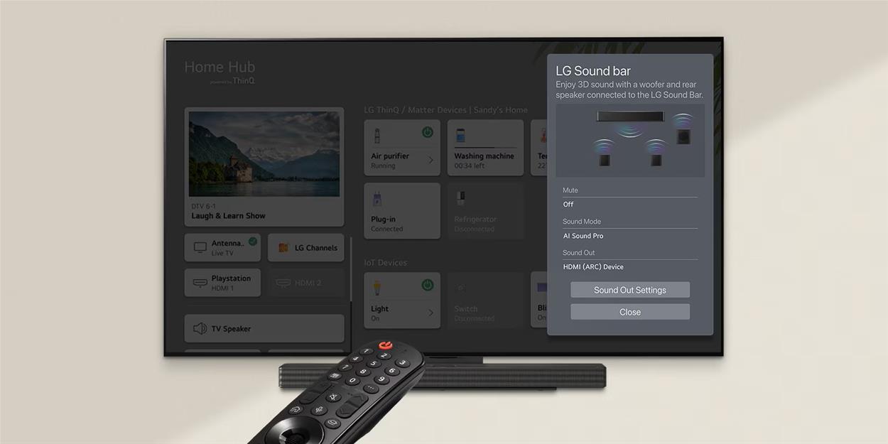 LG OLED48C41 okostévé