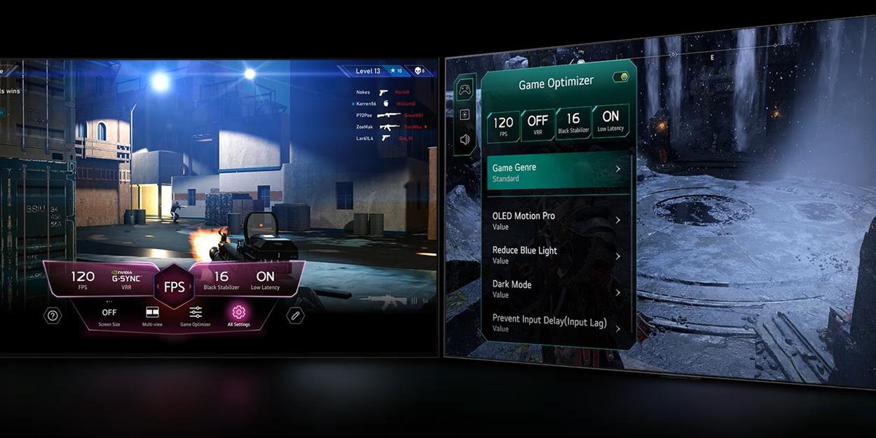 LG OLED77G45 okostévé