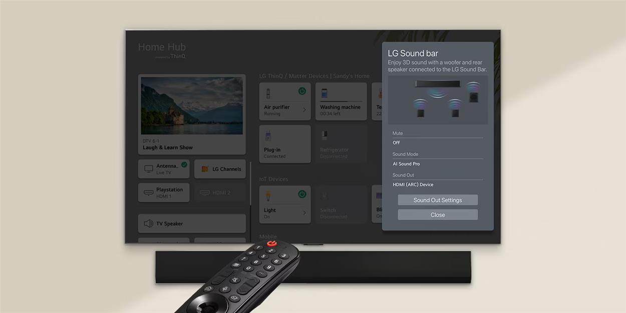 LG OLED77G45 okostévé