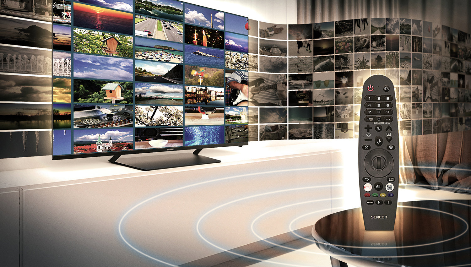 Televízió 32" Sencor SLE 32QF860B