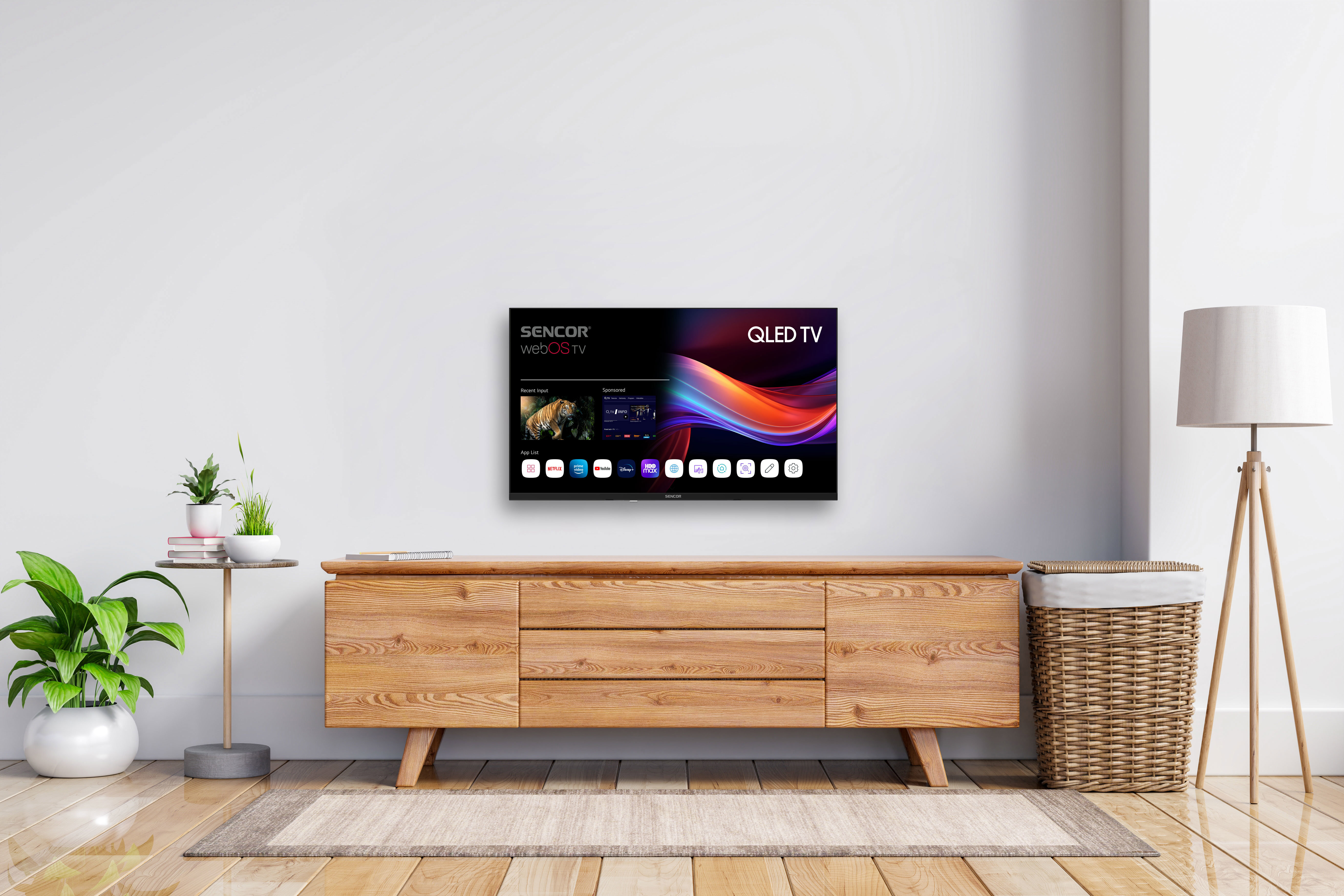 Televízió 32" Sencor SLE 32QF860B