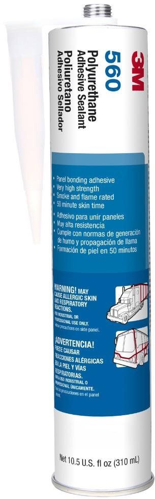 3M poliuretán ragasztó tömítőanyag 560, fehér 310 ml