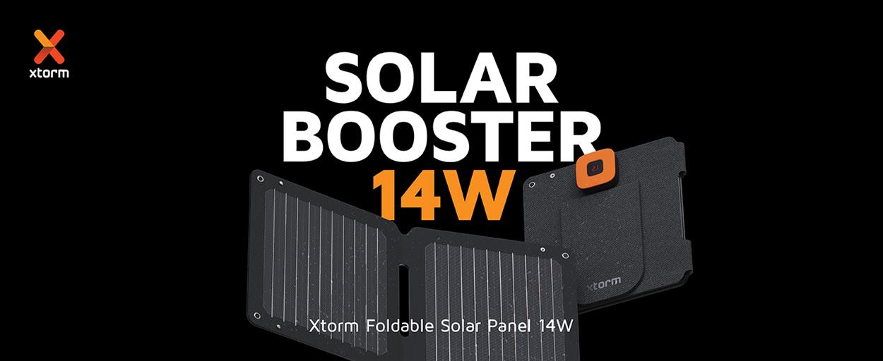 Xtorm SolarBooster 14W Foldable Solar Panel napelem