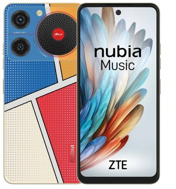 Nubia Music 4GB/128GB POP Art mobiltelefon