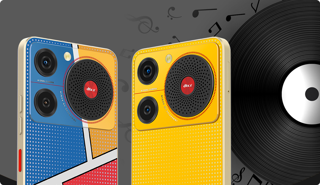 Nubia Music 4GB/128GB POP Art mobiltelefon
