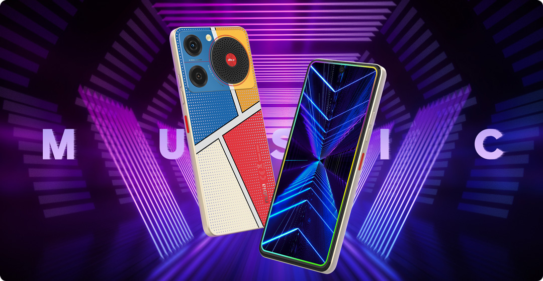 Nubia Music 4GB/128GB POP Art mobiltelefon