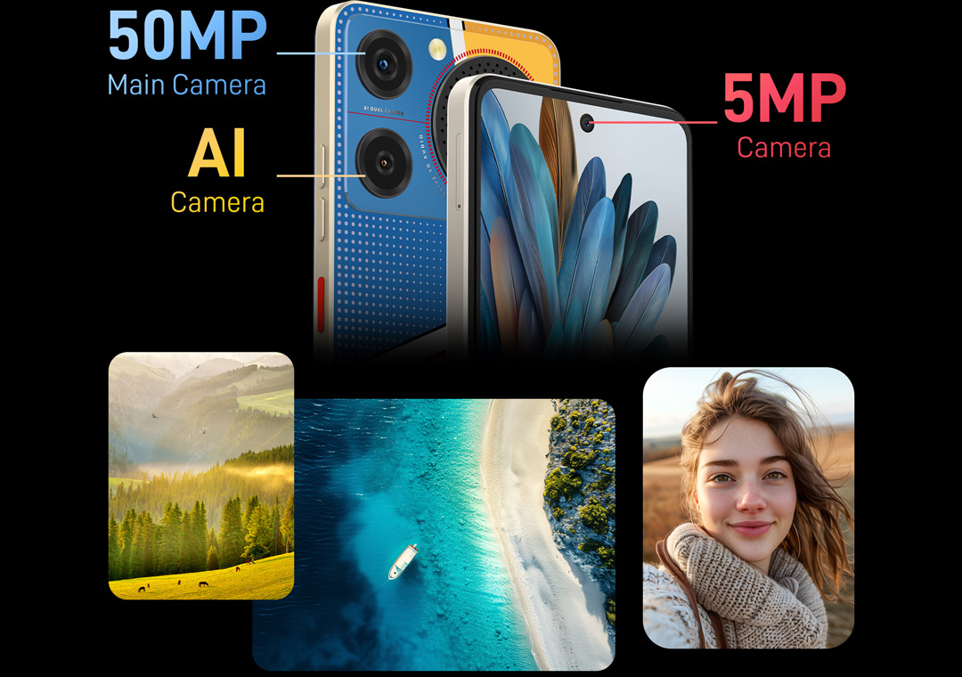 Nubia Music 4GB/128GB POP Art mobiltelefon