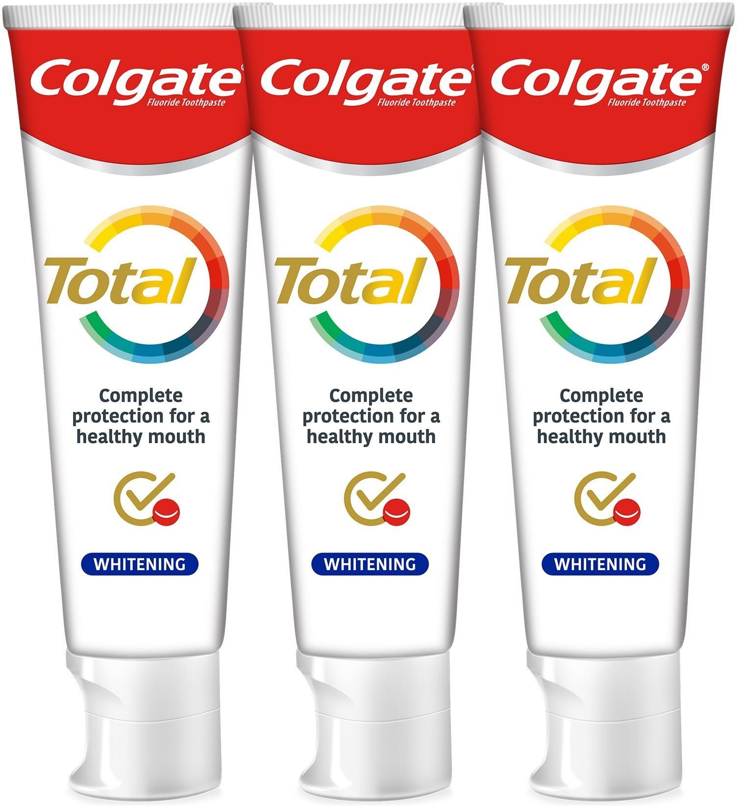 COLGATE Total Whitening fogkrém 3× 75 ml