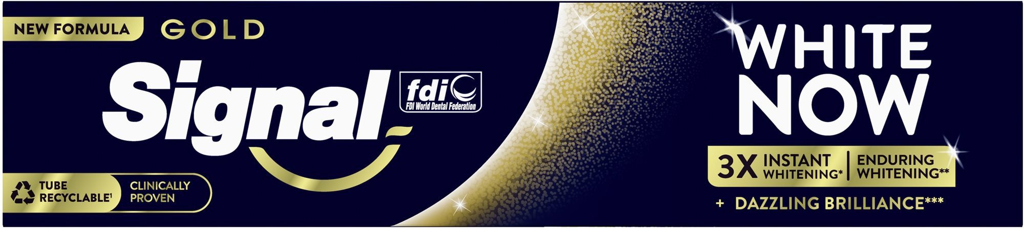 Fogkrém - SIGNAL White Now Gold fogkrém 75 ml