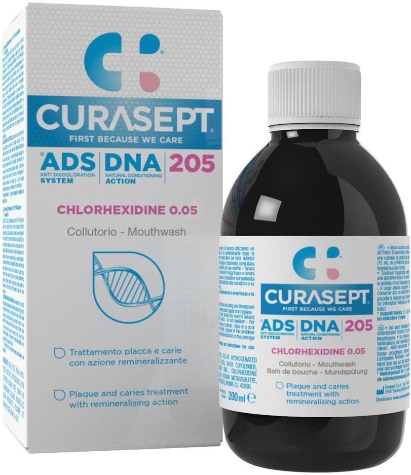 CURASEPT ADS DNA 205 szájvíz, 200 ml